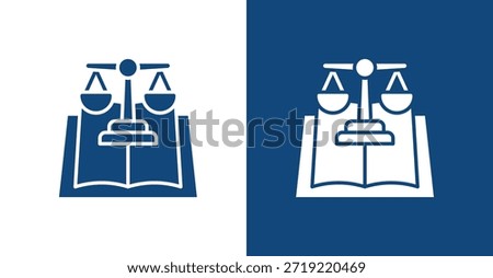 Constitution Glyph, with light and dark background