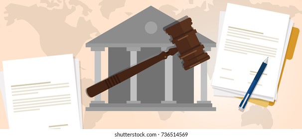 constitutional law verdict case legal gavel wooden hammer crime supreme court auction symbol