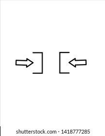 constraint line icon,vector best line icon.