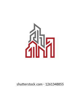 constrcution logo design , city logo , architectre logo , vector , icon