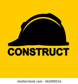 Construct building logo, Industrial working concept icons vector.