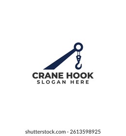 Construct Logo, Crane Logo isolated on white background.