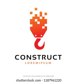 Construct Logo Template Design Vector, Emblem, Concept Design, Creative Symbol, Icon