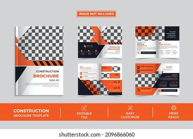 Construction 8 Page Brochure Design