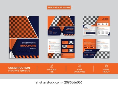 Construction 8 Page Brochure Design