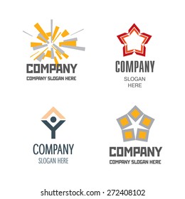 construction of abstract logos