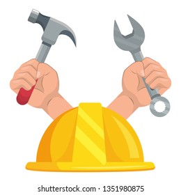 construction architectural cartoon