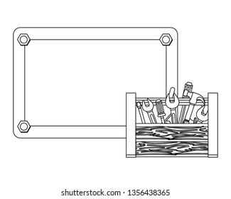 construction architectural cartoon