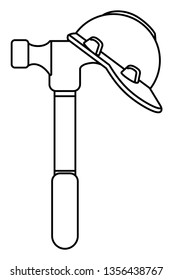 construction architectural cartoon