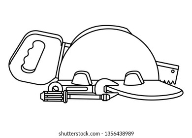 construction architectural cartoon