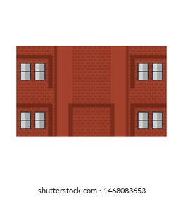 construction architectural engineering work, house under construction process cartoon vector illustration graphic design