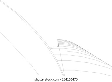 Construction architecture. Building concept
