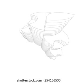 Construction architecture. Building concept