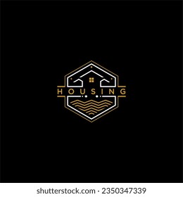 Construction architecture vintage circle vector luxury symbol logo design inspiration
