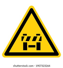 Construction Area Symbol Sign, Vector Illustration, Isolate On White Background Label. EPS10