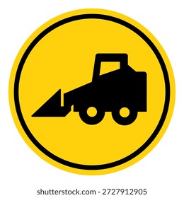 Construction Area Symbol Sign, Vector Illustration, Isolate On White Background Label.EPS10