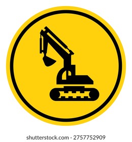 Construction Area Symbol Sign, Vector Illustration, Isolate On White Background Label.EPS10