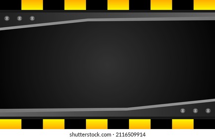 construction background. with a combination of black and yellow