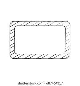 construction banner board icon