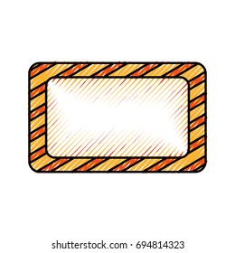construction banner board icon