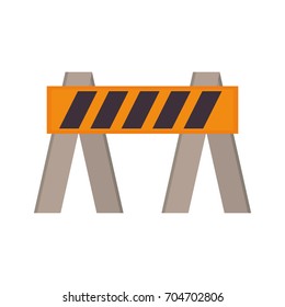construction barrier icon