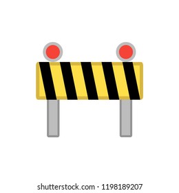 Road Sign Construction Emoji Vector Stock Vector (Royalty Free) 2104628348