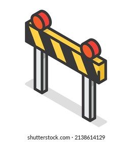 ilustración vectorial 3D isométrica del doodle en bloques de construcción