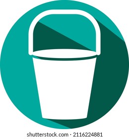 Cubo de construcción, ilustración, vector sobre fondo blanco.