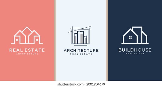 Construction , builder , building ,gold color ,banner and business card , logo inspiration