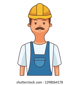 construction builder cartoon