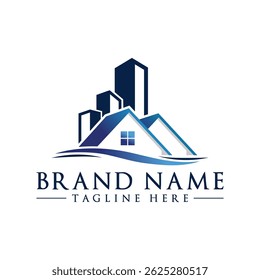 Construction Building and home logo design vector