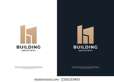 Construction Building Logo design Architecture.