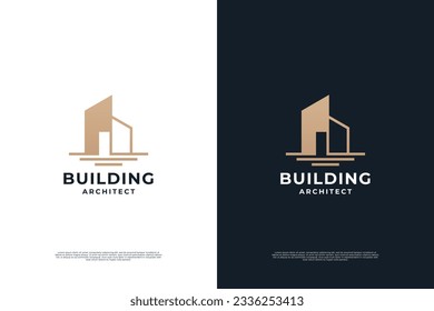 Construction Building Logo design Architecture.