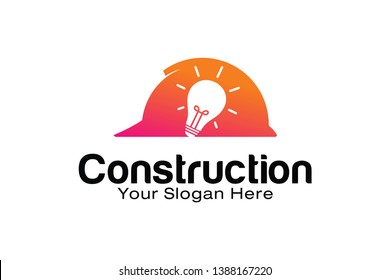 Construction Building Logo Design Template Stock Vector (Royalty Free ...