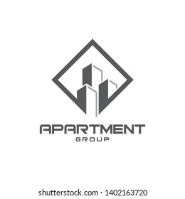 Construction and building logo design template.Real estate,property, development symbol
