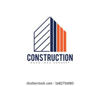 Construction Building Logo Icon Design Vector