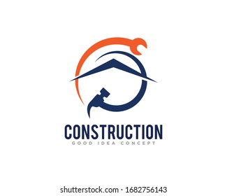 Construction Building Logo Icon Design Vector