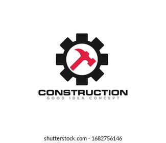 Vector de diseño de icono del logotipo de construcción
