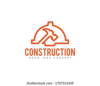 Vector de diseño de icono del logotipo de construcción