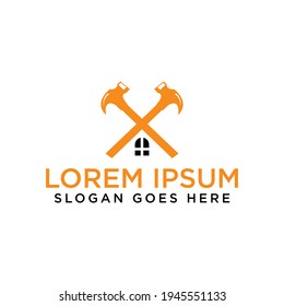 Vector de diseño de iconos con logotipo de construcción, adecuado para la marca de la empresa de construcción, formato vectorial y fácil de editar