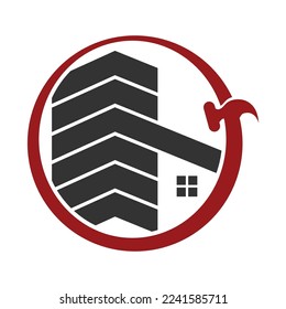 Construction Building Logo Icon Design Vector Illustration Brand Identity template