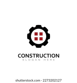 Construction Building Logo Icon Design Vector