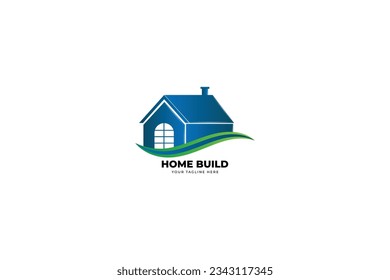 Diseño del icono del logotipo de construcción 