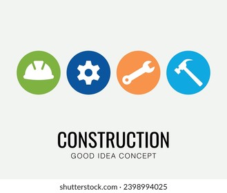 Construction Building Logo Icon Design Vector