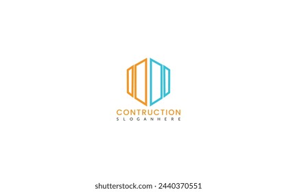 Construction Building Logo Icon Design