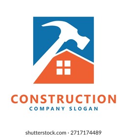 Vector de diseño de icono de logotipo de construcción