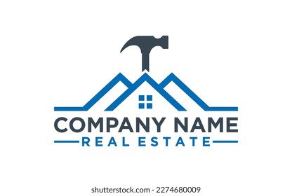 Construction Building Property Logo Icon Design Template