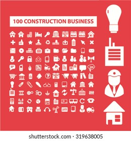 construction business icons