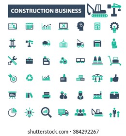 construction business icons
