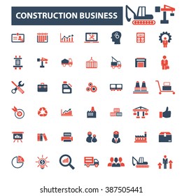 construction business icons
